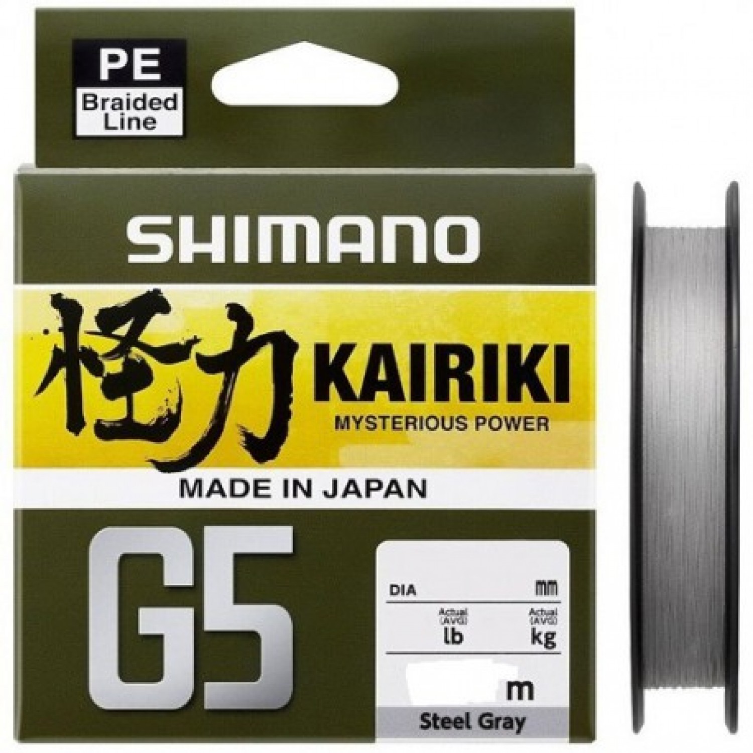 Покупка Плетенка SHIMANO Kairiki G5 100 м. Steel Gray в Минске Беларуси